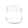 Portuguese Tableware 2 x Large Domed Glass Cloche, 11cm dia Hot
