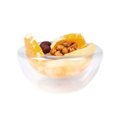 Portuguese Tableware 6 x 120ml Small Double-Walled, Glass Bowl Discount