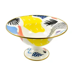 Kapka Enamel Abstract Enamel Display Dish, 30cm Discount