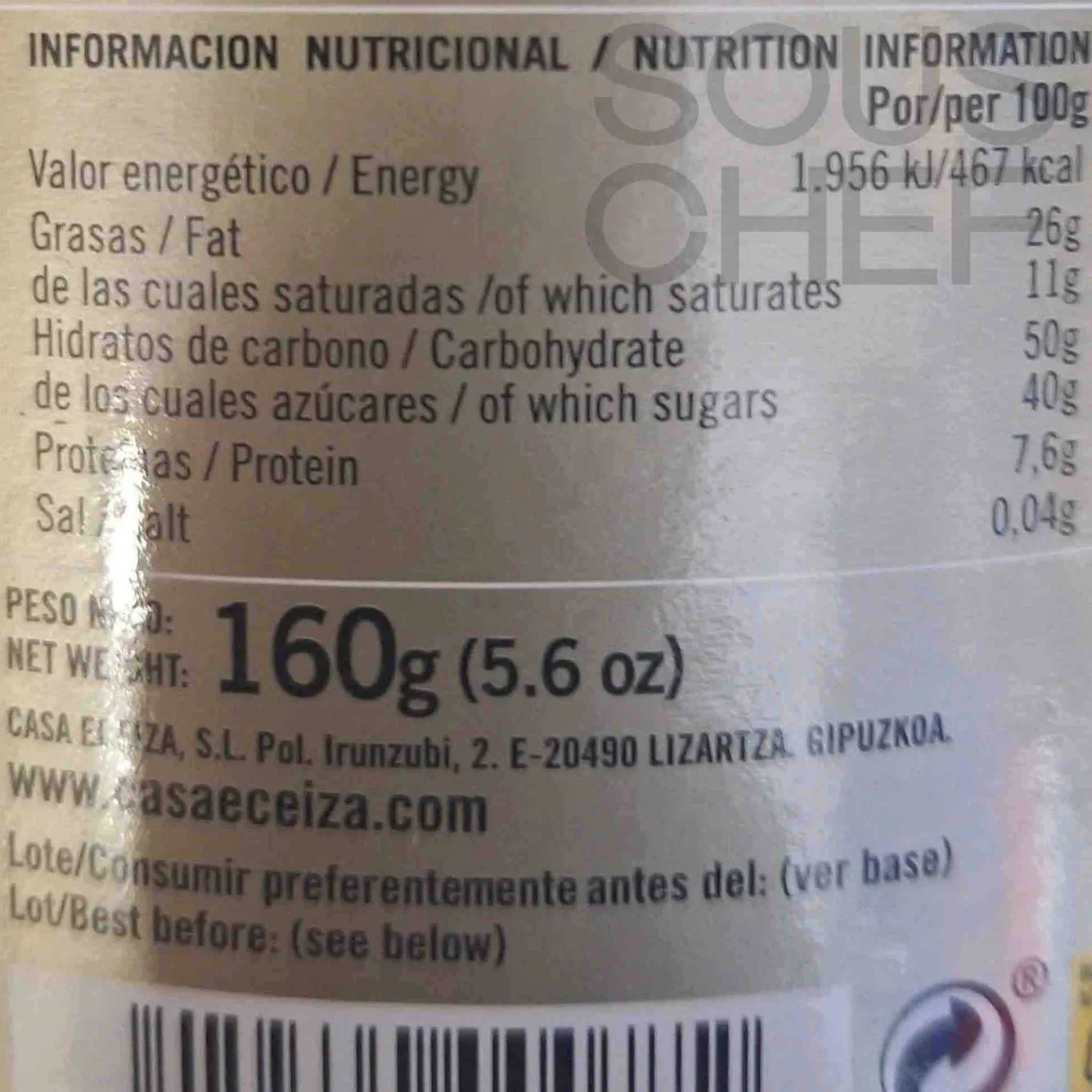 Casa Eceiza Almond Butter Biscuits with Chocolate & Orange, 160g Sale