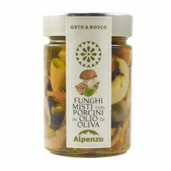 Alpenzu Mixed Mushrooms with Porcini Mushrooms in Olive Oil, 310g Online