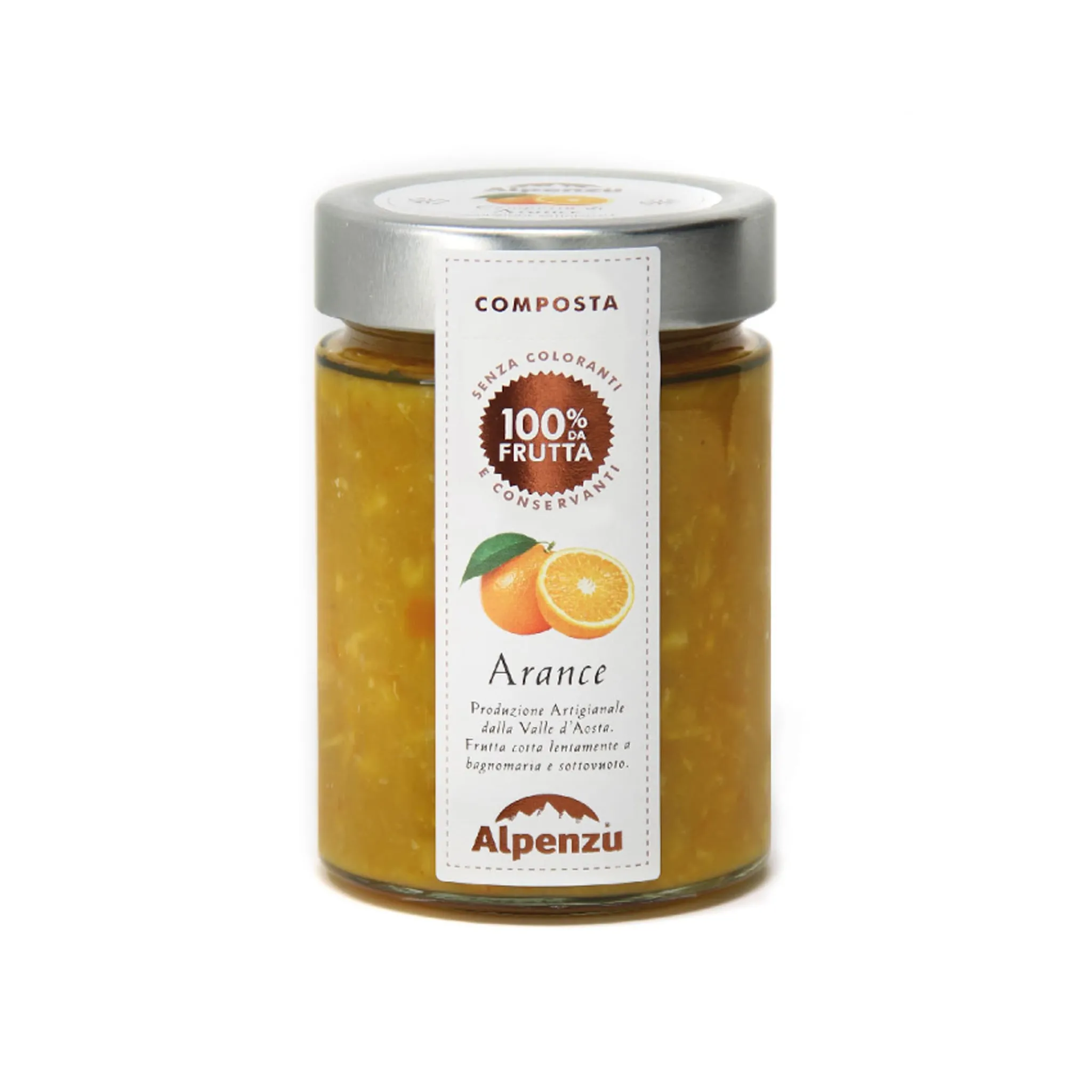 Alpenzu Orange Preserve 100% Fruit Jam, 350g Clearance