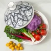 Tunisian Ceramics Alyasamin Patterned Tajine, 30cm Discount
