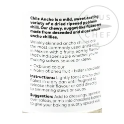 Cool Chile Co Ancho Flakes, 40g Outlet