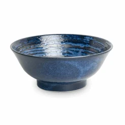 Kiji Stoneware & Ceramics Aoi Maru Ramen Bowl, 22cm