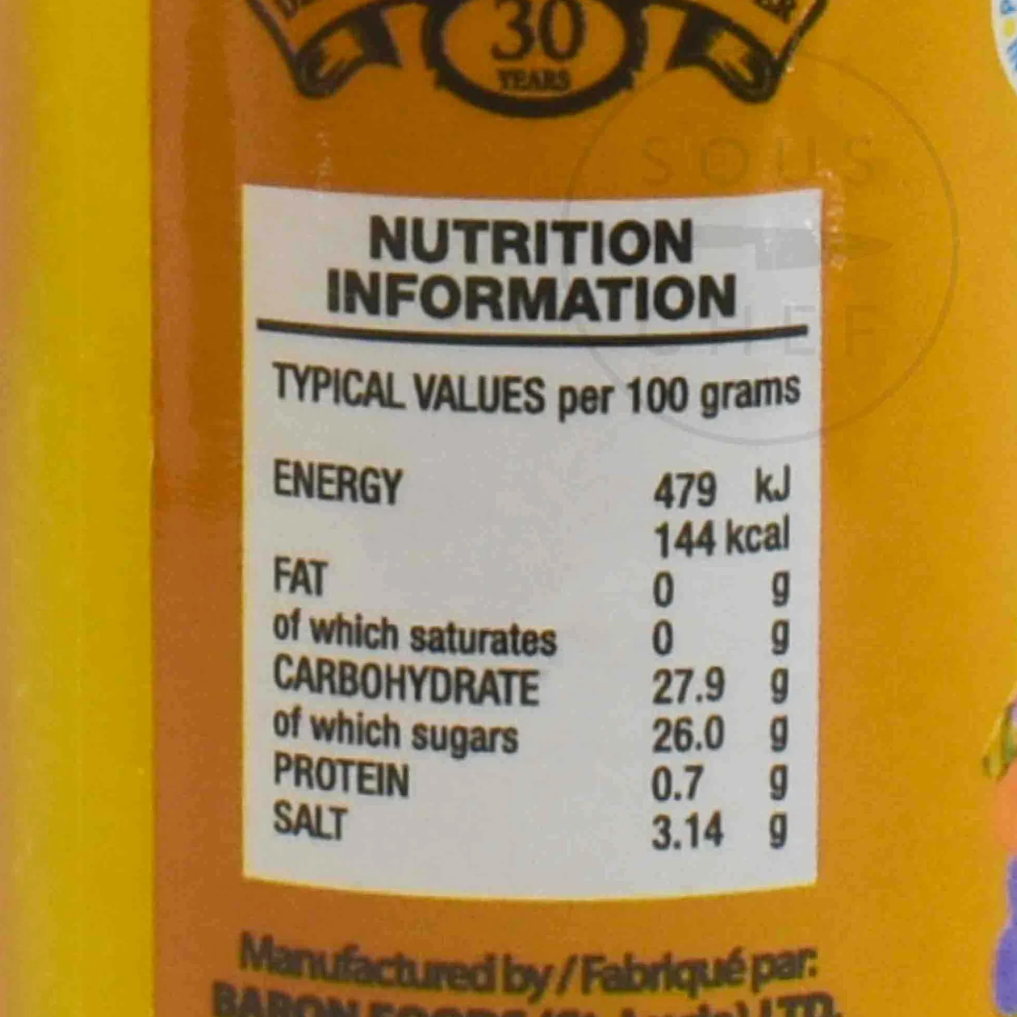 Baron Banana Ketchup, 155g Hot