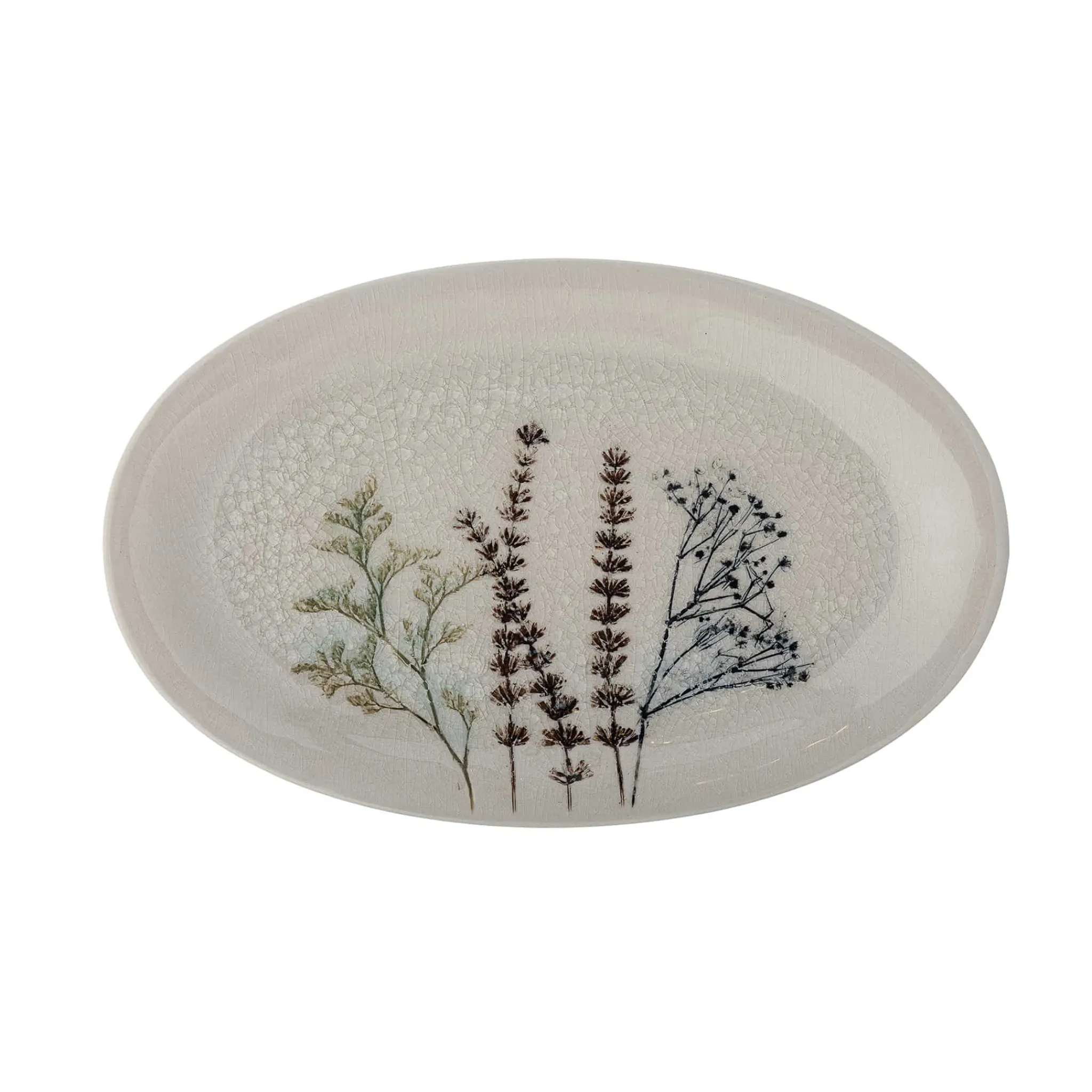 Bloomingville Bea Floral Serving Plate, 28.5cm Best