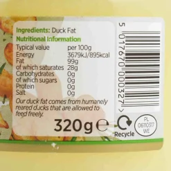 Bespoke Foods Duck Fat, 320g Outlet