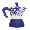 Bialetti x Dolce & Gabbana Blue Moka Induction Coffee Maker, 4 Cup Sale