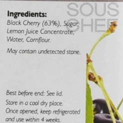 Opies Black Cherry Compote, 1.2kg New