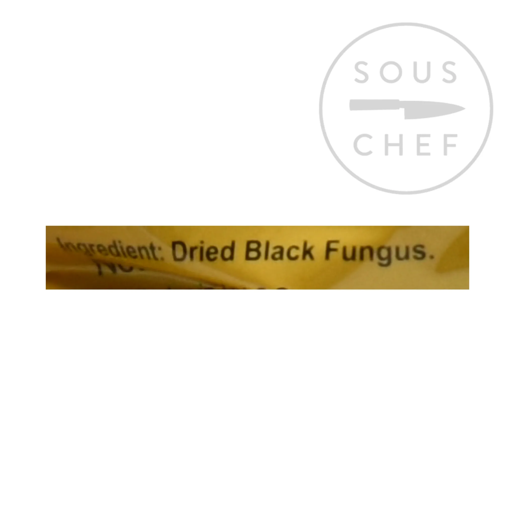 Chinese Ingredients Black Fungus - Wood Ear, 100g Clearance