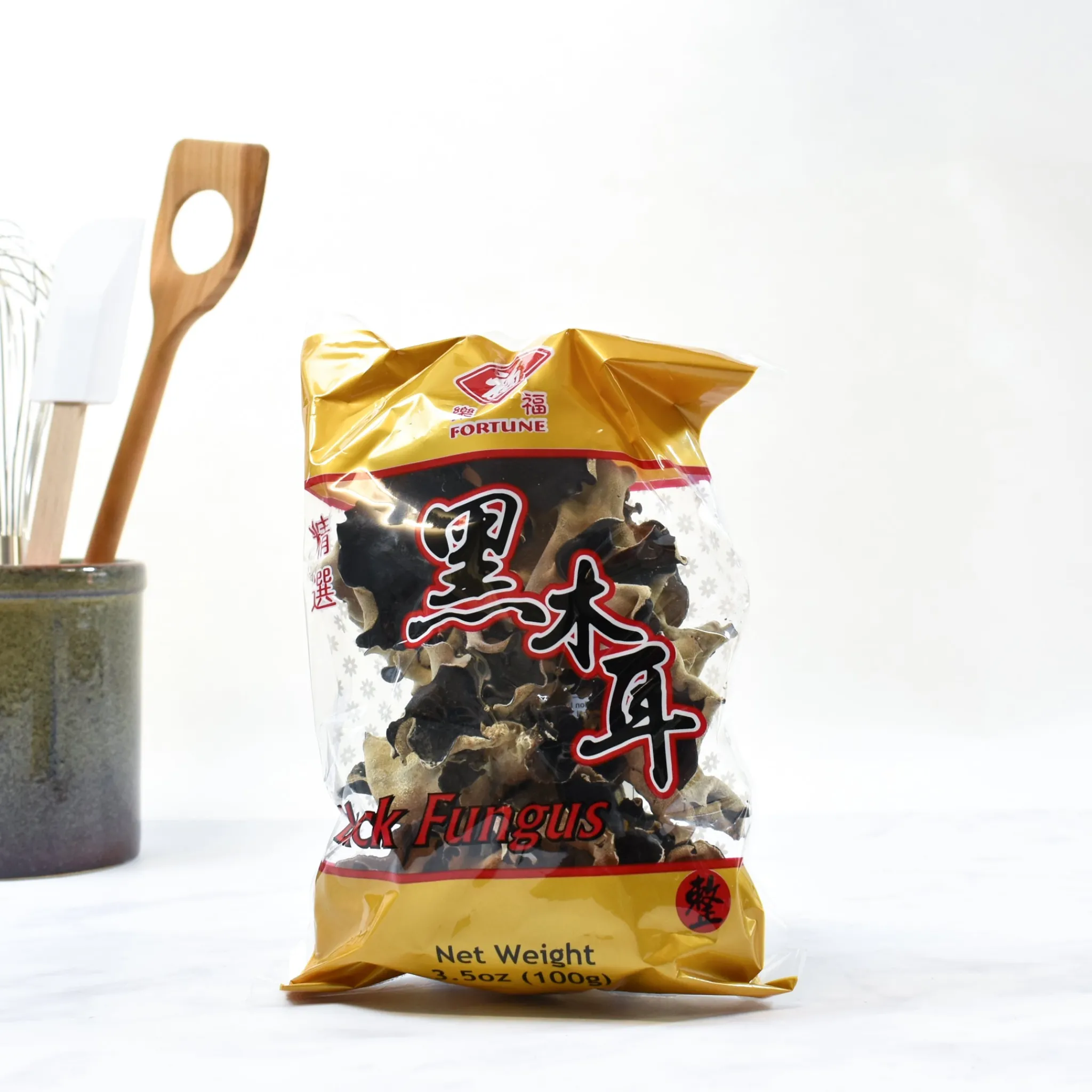 Chinese Ingredients Black Fungus - Wood Ear, 100g Clearance