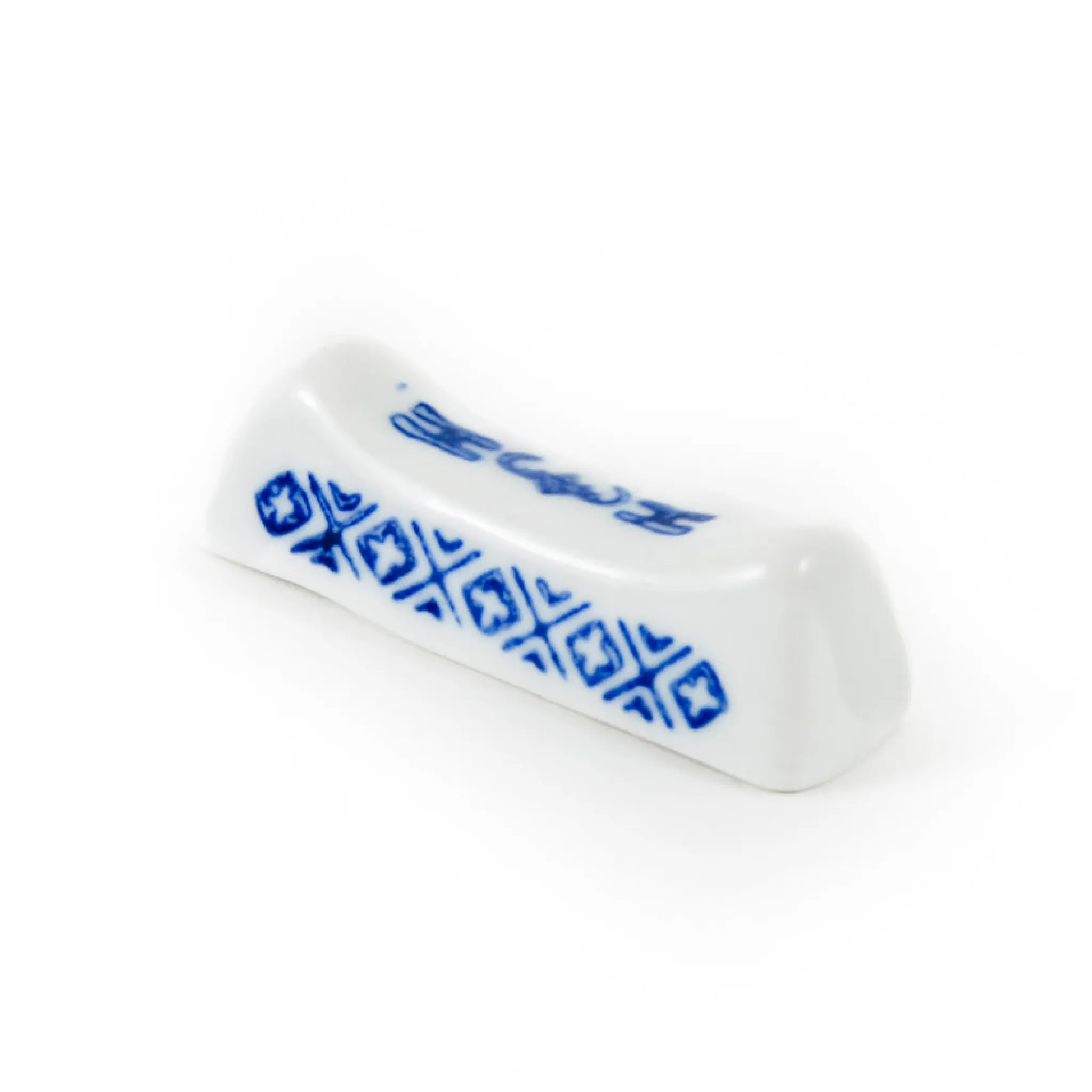 Chinese Tableware Blue Rice Pattern Chopstick Rest Discount