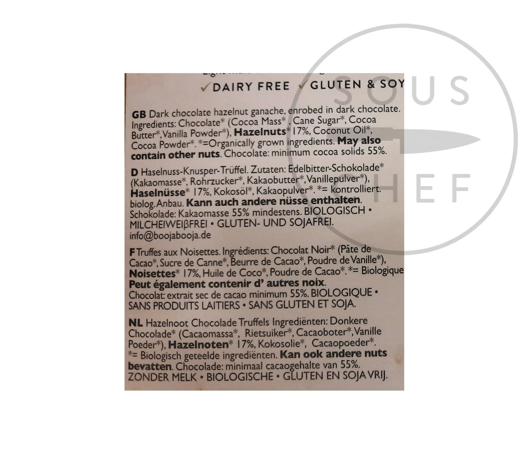 Booja Booja Hazelnut Crunch Truffles, 92g Best