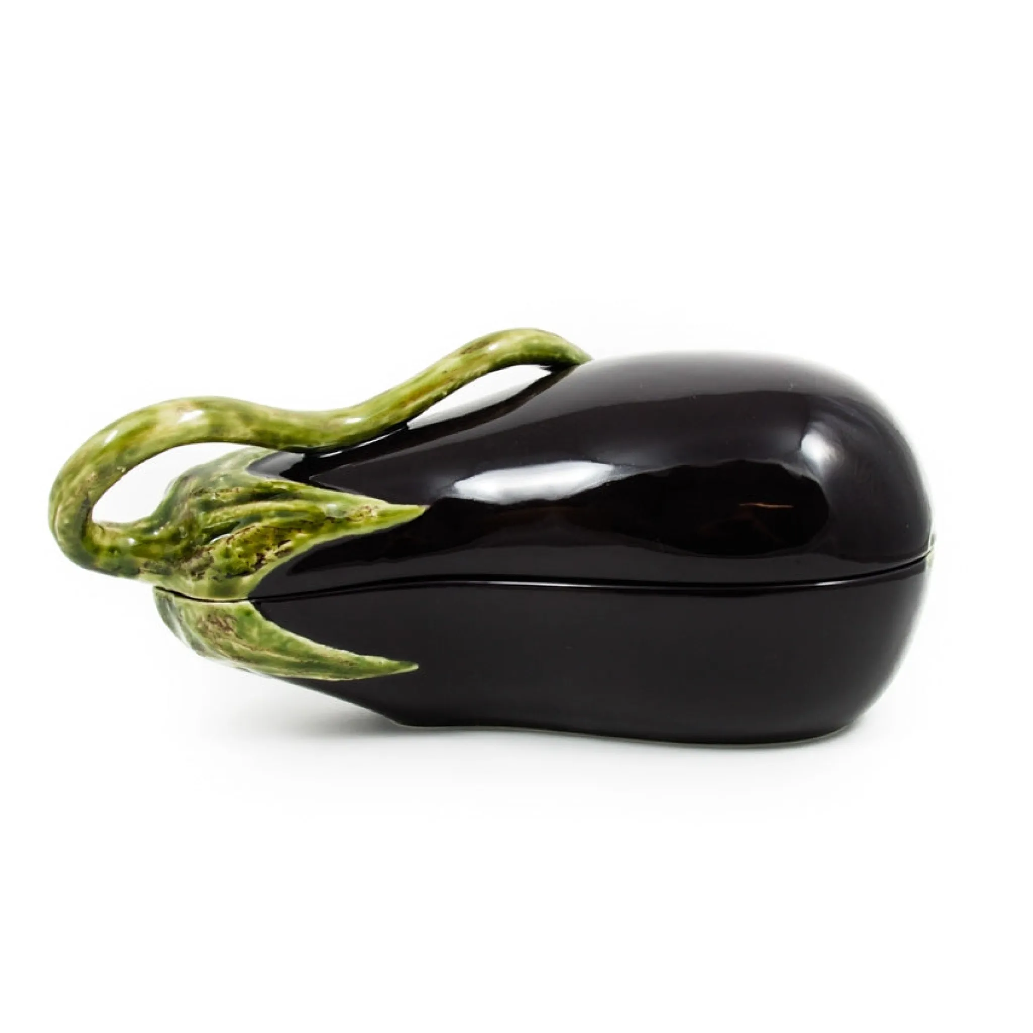 Bordallo Pinheiro Aubergine Dish, 28cm Hot