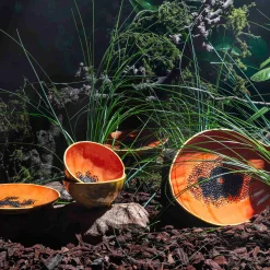 Bordallo Pinheiro Tropical Fruits Papaya Small Bowl, 14x14cm Online