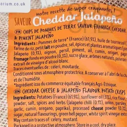 Bret's Crisps Bret's Cheddar Jalepeno Crisps, 125g Sale