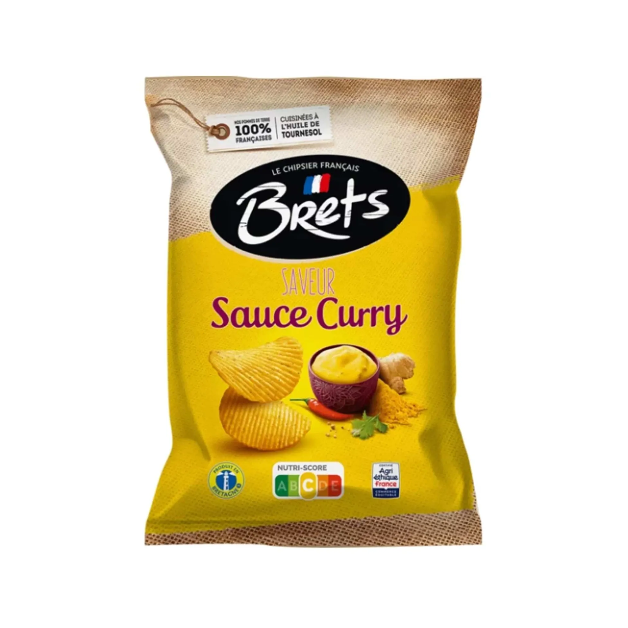 Bret's Crisps Bret's Curry Crisps, 125g Best