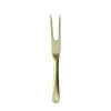 Herdmar Brushed Champagne Gold Cheese Fork Outlet