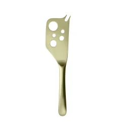 Herdmar Brushed Champagne Gold Semi-Soft Cheese Knife Best