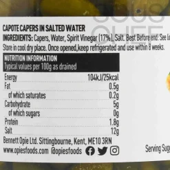 Opies Capote Capers in Salted Water, 180g Outlet