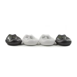 Kiji Stoneware & Ceramics Cats Chopstick Rest Set New
