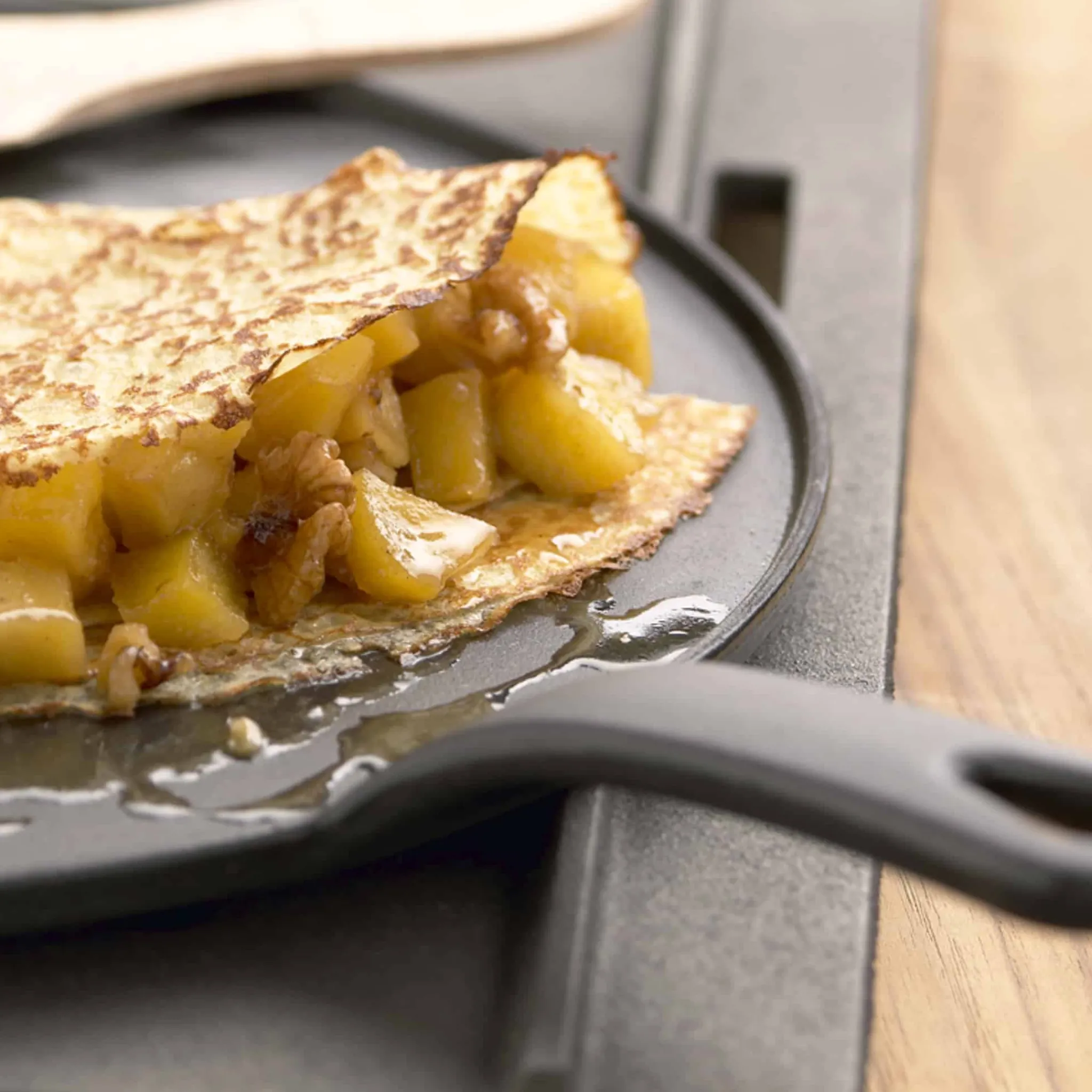 Chasseur Black Cast Iron Crepe Pan, 30cm Online