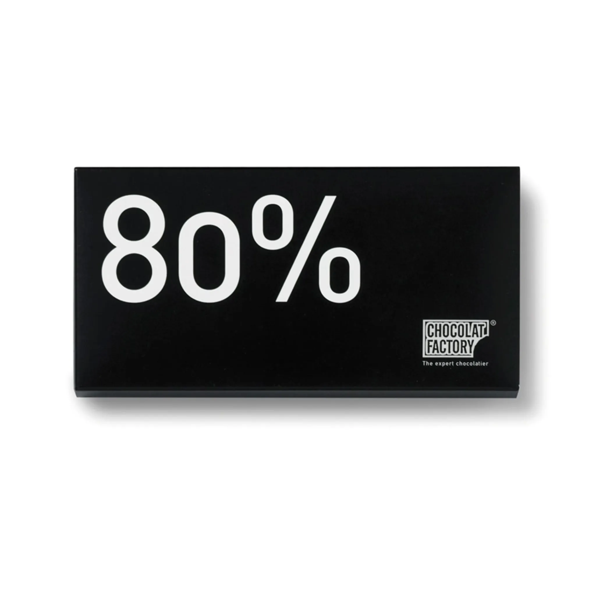 Chocolat Factory 80% Dark Chocolate Bar, 100g