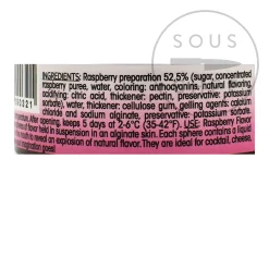 Christine Le Tennier Raspberry Flavour Pearls New