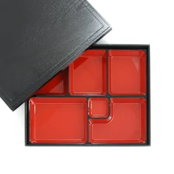 Kiji Stoneware & Ceramics Classic Bento Box - 6 Compartment New