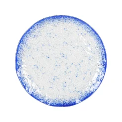 Turkish Tableware Coblalt Blue Rim Glass Charger Plate, 30.5cm Discount
