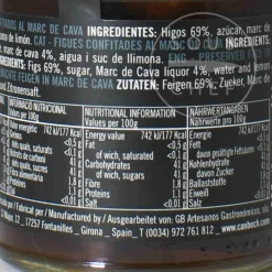 Can Bech Confit Figs in Marc de Cava Brandy, 230g Best