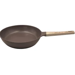 Cookut Lightweight Non-Stick Frying Pan, Taupe, BPA Free Clearance