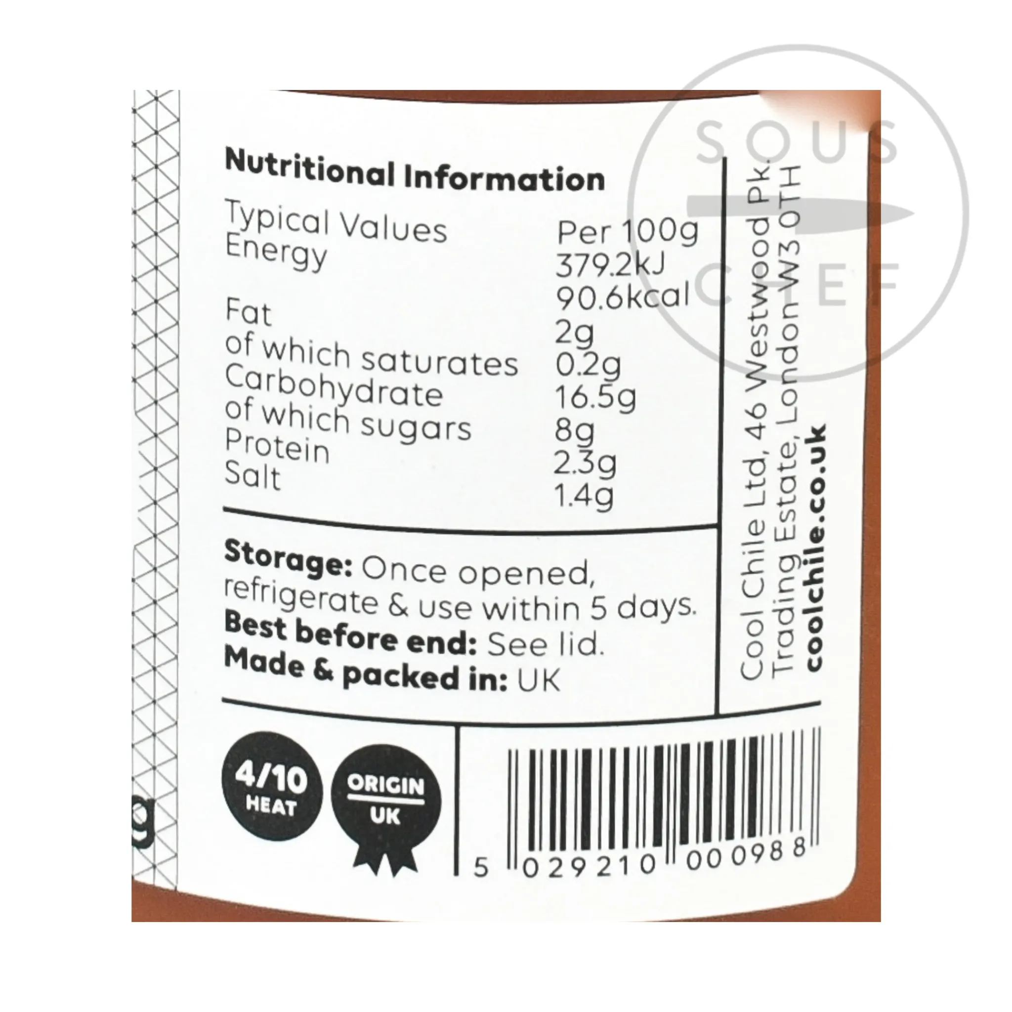 Cool Chile Co Ranchero Sauce, 260g Hot