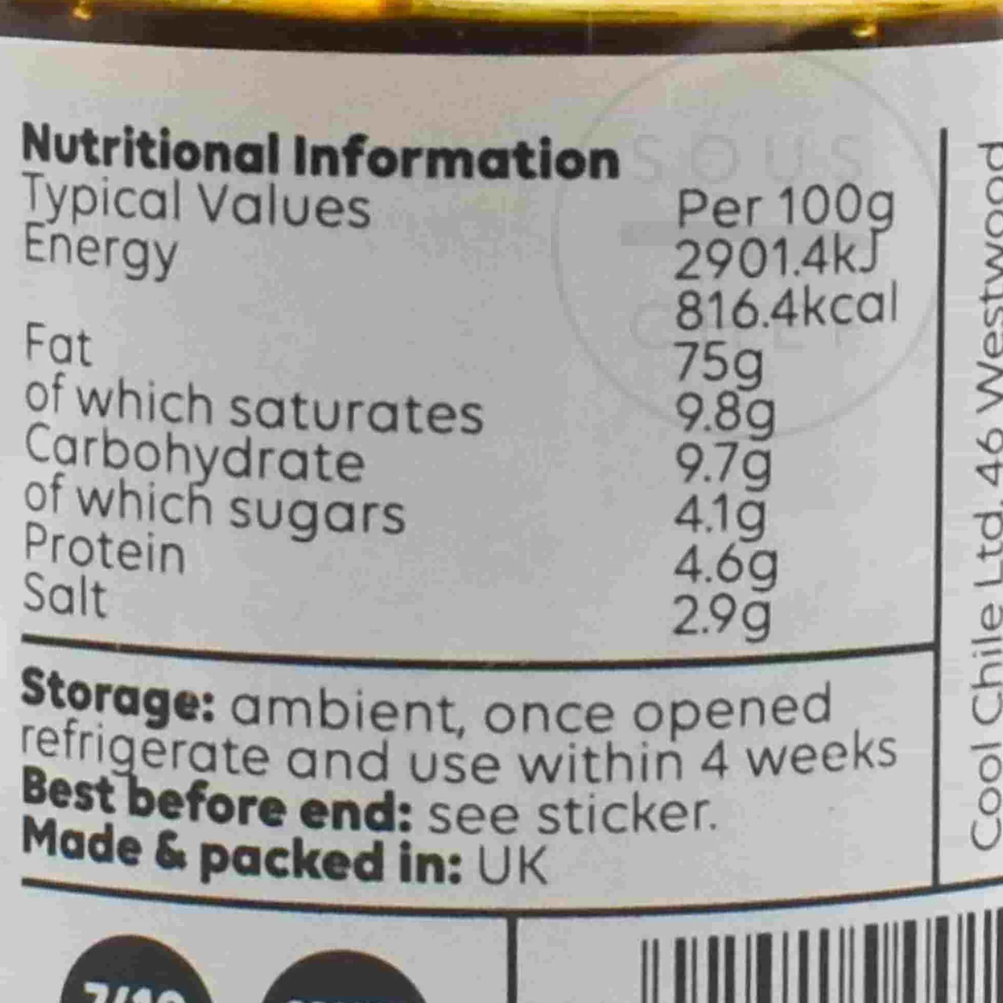 Cool Chile Co Salsa Macha, 150g Online