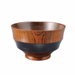 Kawai Co. Ltd Dantsuki Jujuba Wood Soup Bowl, 12cm Best