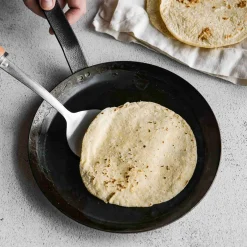 De Buyer Blue Steel Crepe Pan, 24cm Online