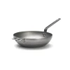 De Buyer Mineral B Flat Base Wok, 32cm Sale