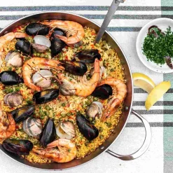 De Buyer Mineral B Paella Pan, 32cm Outlet