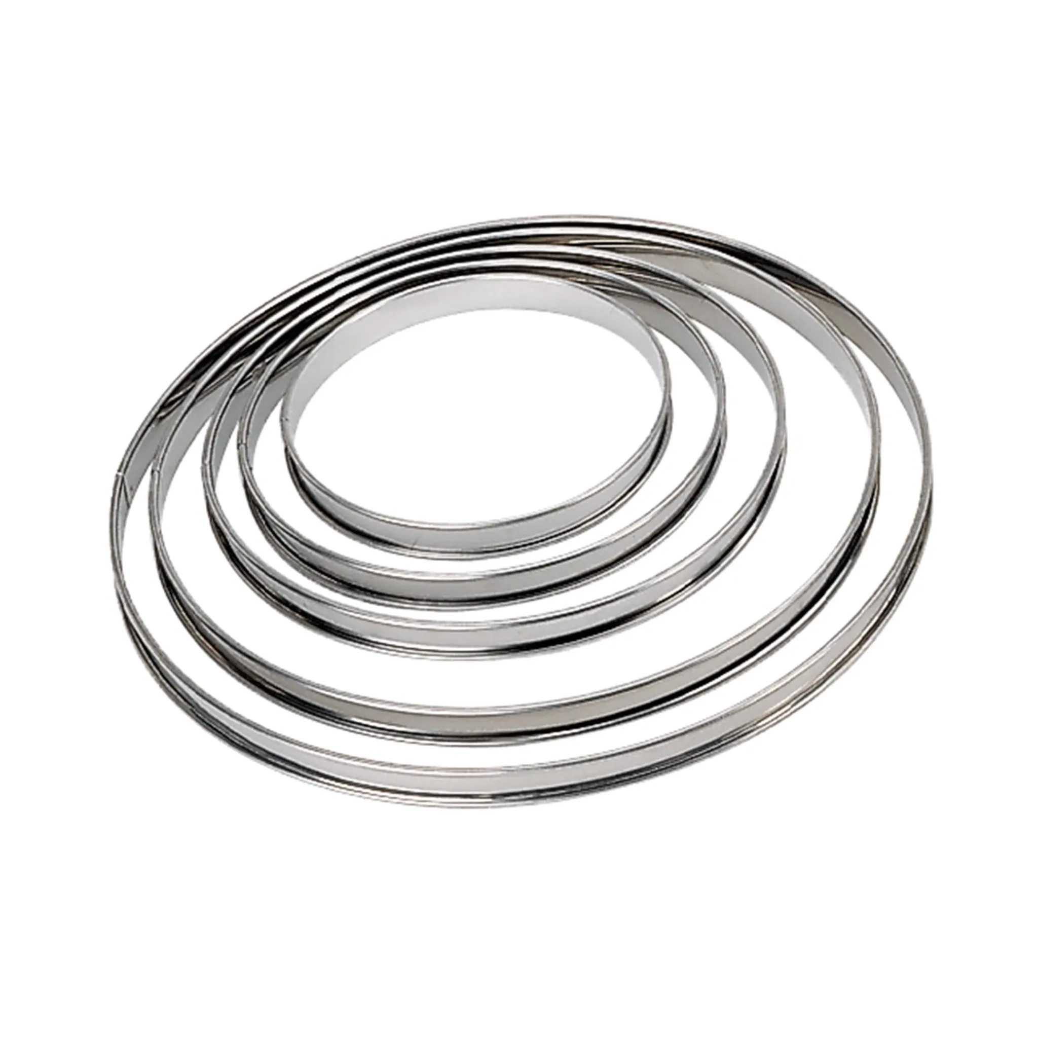 De Buyer Stainless Steel Tart Ring, 20cm Clearance