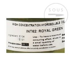 Deco Relief Intense Green Food Colour, 50g Hot