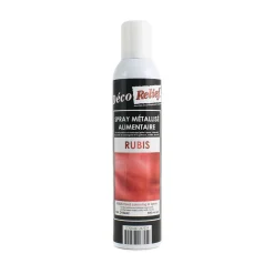 Deco Relief Metallic Ruby Spray, 300ml Best