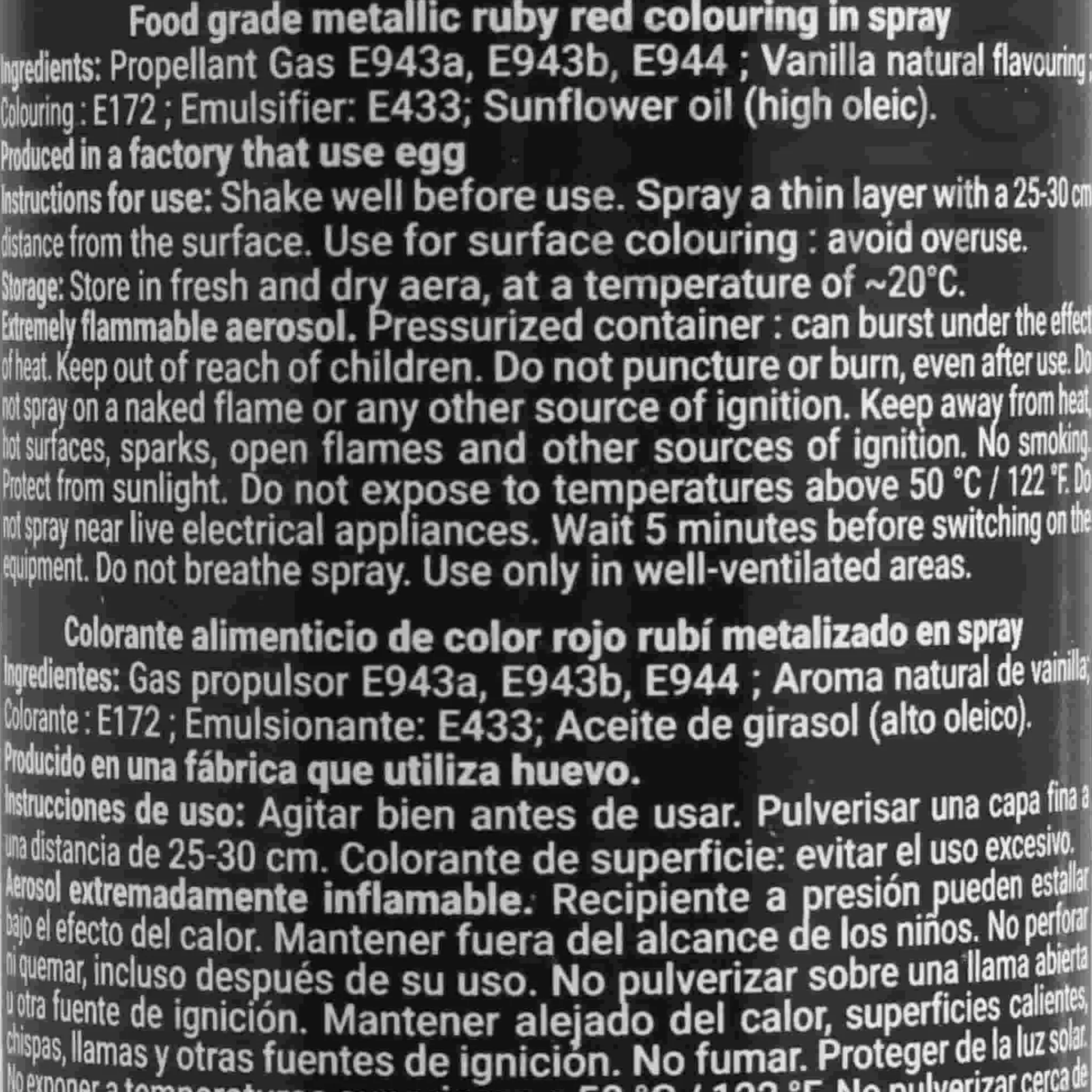 Deco Relief Metallic Ruby Spray, 300ml Best