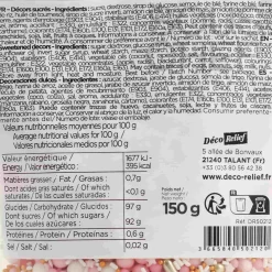 Deco Relief Pink & Gold Decorating Mix, 150g Discount