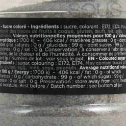 Deco Relief Silver Sugar Glitter, 60g Online