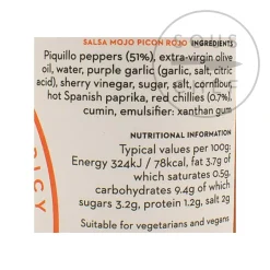 Delicioso Salsa Mojo Picon Rojo Hot