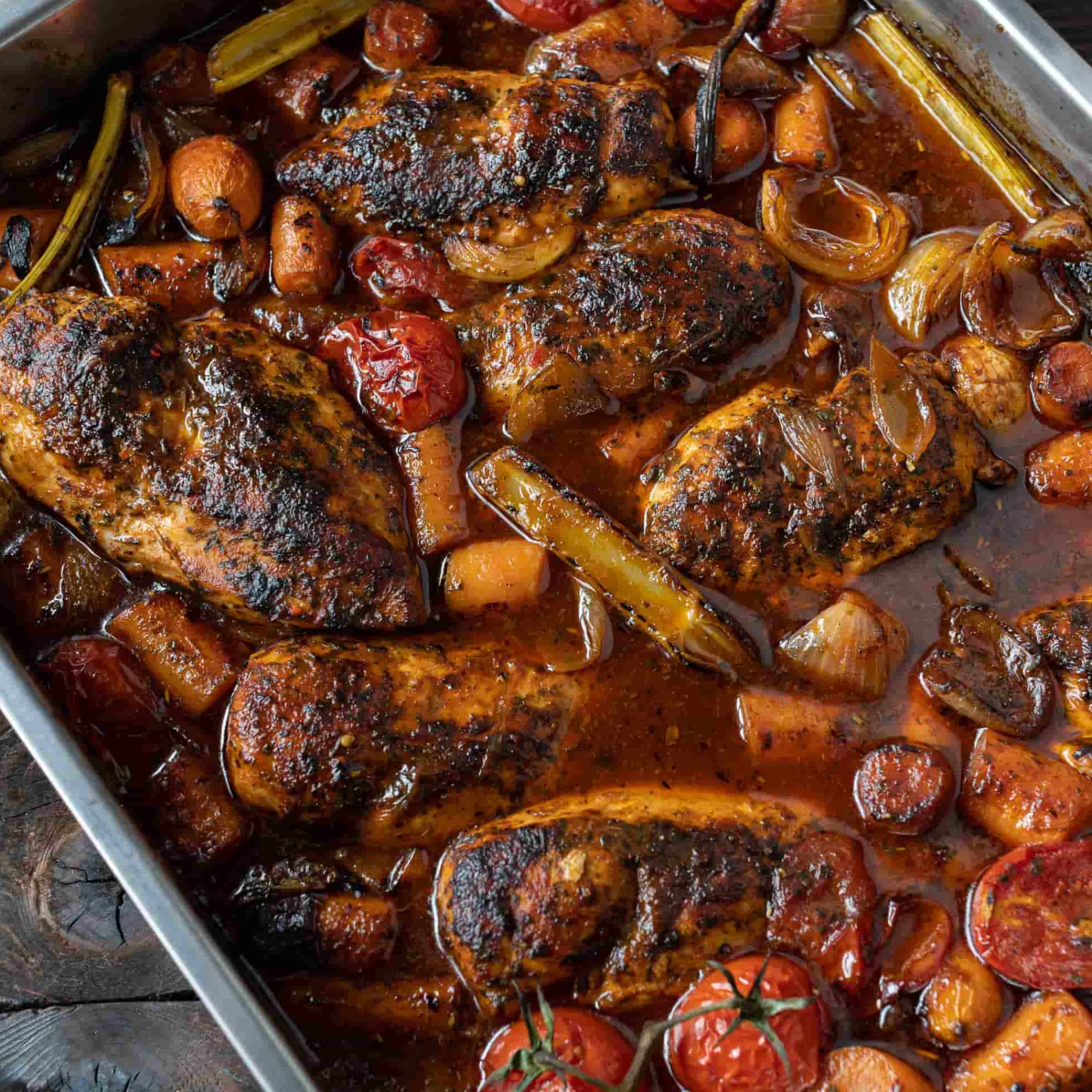 Dexam Supreme Deep Stainless Steel Roasting Tin Online