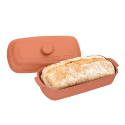 Dexam Terracotta Bread Baker with Lid, 31cm New