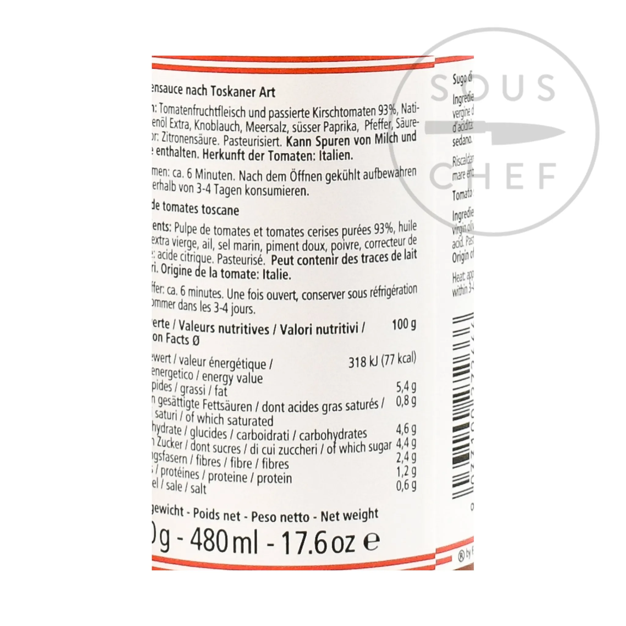 Don Antonio Toscana Sauce, 500g Clearance