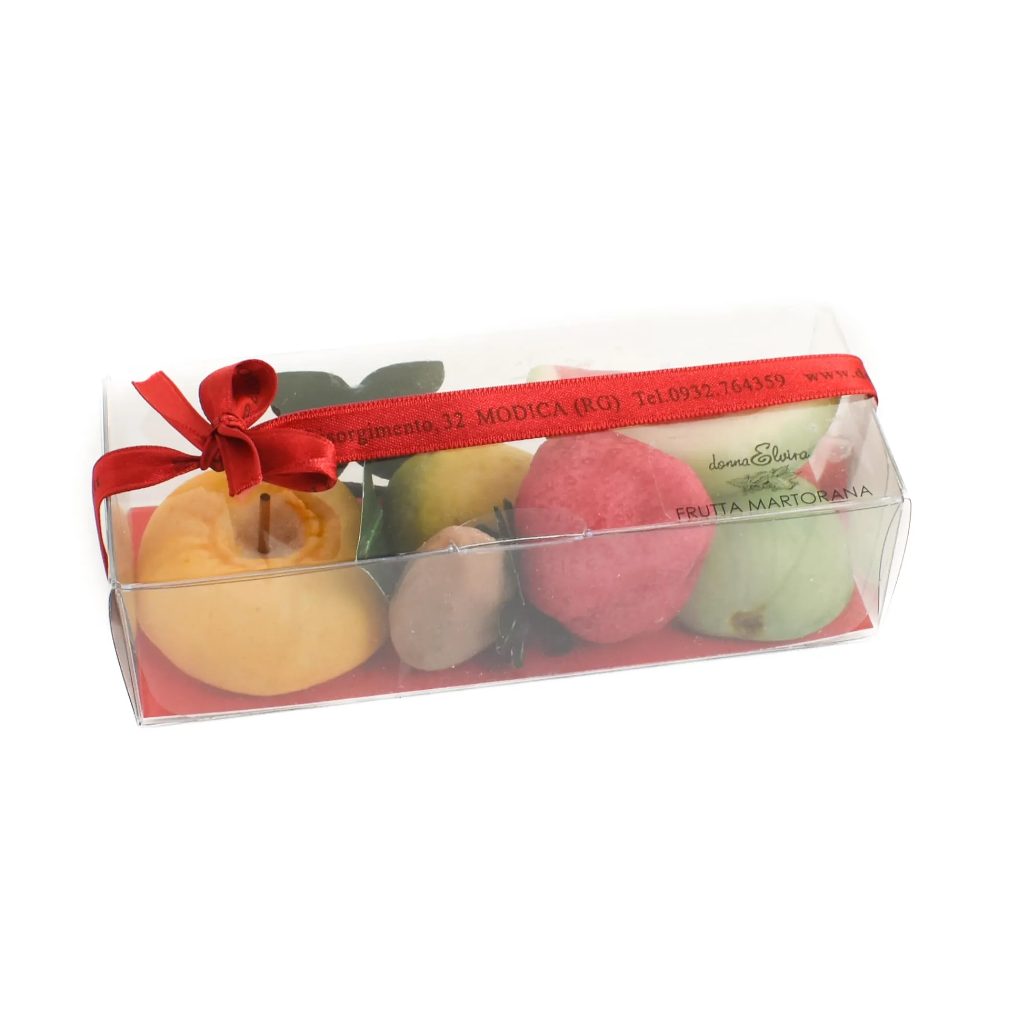 Donna Elvira Marzipan Fruits Gift Box, 200g Clearance